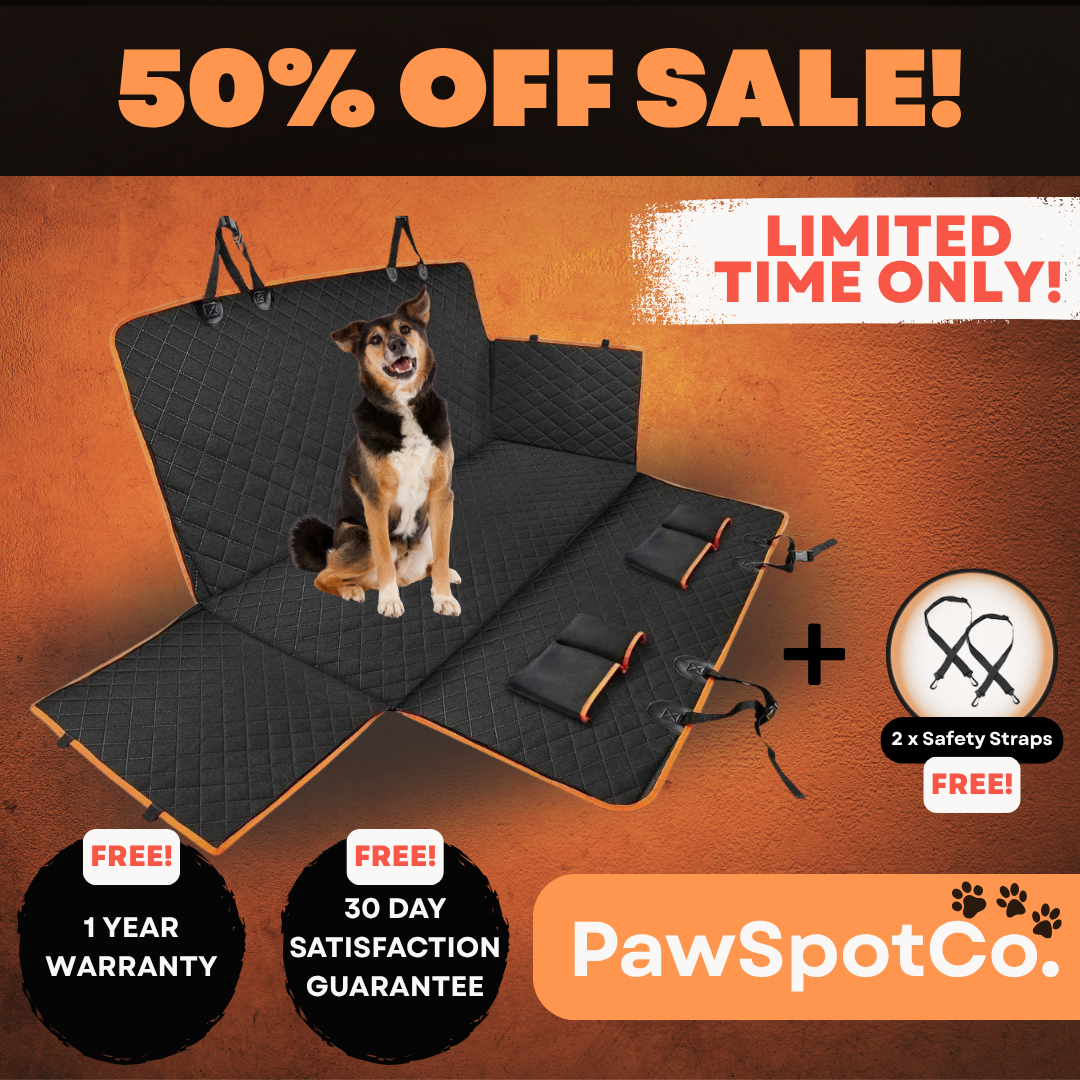PawSpotCo. - Car Dog Seat Cover