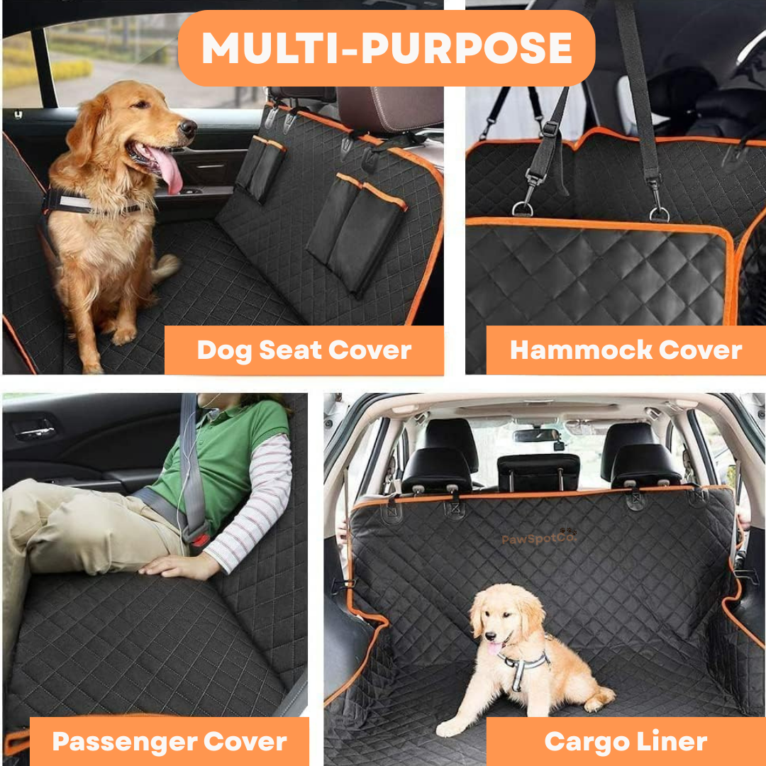 PawSpotCo. - Car Dog Seat Cover